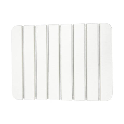 Super Absorbent Diatomite Stone Kitchen Drying Mat - White, Small