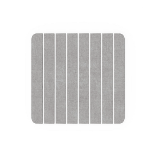 Super Absorbent Diatomite Stone Kitchen Drying Mat - Gray, Small