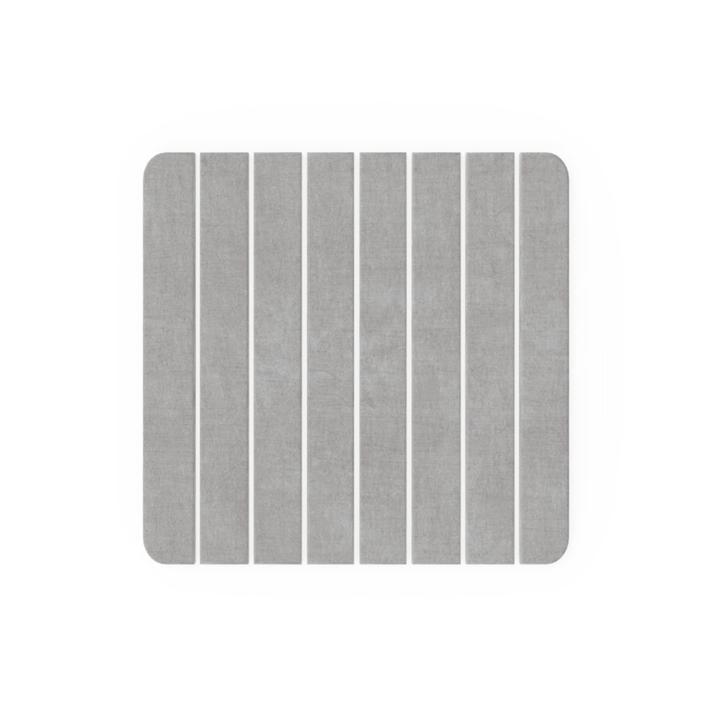 Super Absorbent Diatomite Stone Kitchen Drying Mat - Gray, Small