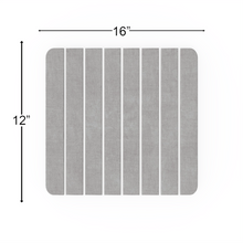 Super Absorbent Diatomite Stone Kitchen Drying Mat - Gray, Small