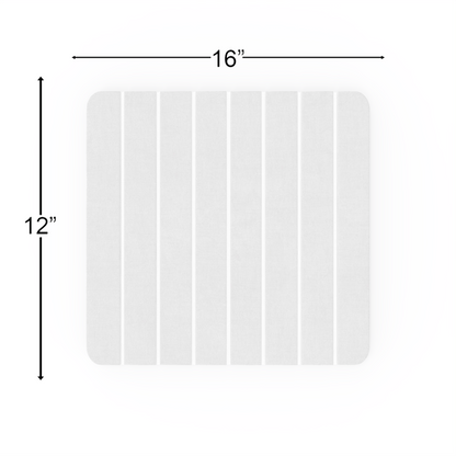 Super Absorbent Diatomite Stone Kitchen Drying Mat - White, Small