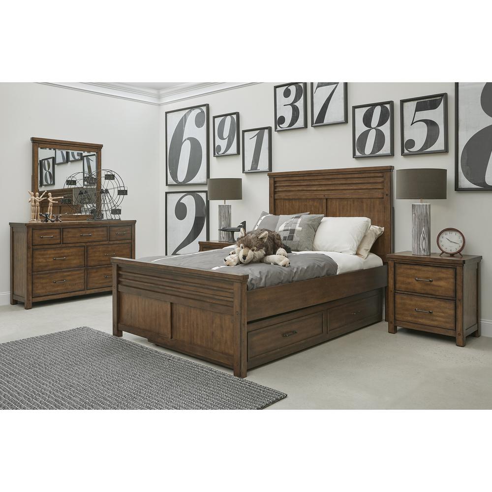 Cambridge Full Panel Bed with Trundle