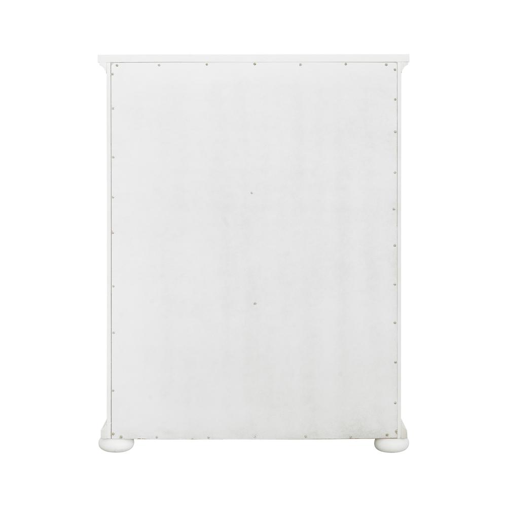 Savannah 4-Drawer Chest - White Finish