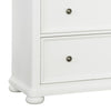 Savannah 4-Drawer Chest - White Finish