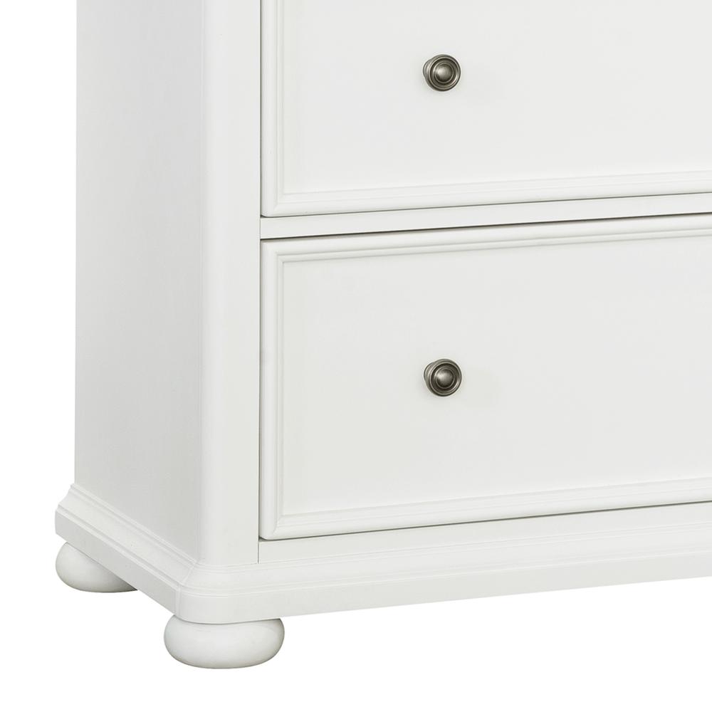Savannah 4-Drawer Chest - White Finish
