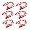 Segmented Plastic Jump Rope, 8', Pack of 6