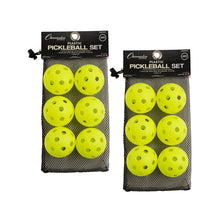 Recreational Indoor Pickleball Set, 6 Per Set, 2 Sets