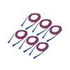 Segmented Plastic Jump Rope, 16', Pack of 6