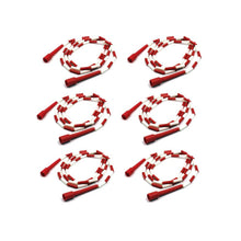 Segmented Plastic Jump Rope, 8', Pack of 6