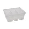 LEVELED READING CLEAR LARGE DIVIDED BOOK TUB