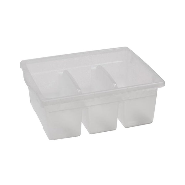 LEVELED READING CLEAR LARGE DIVIDED BOOK TUB