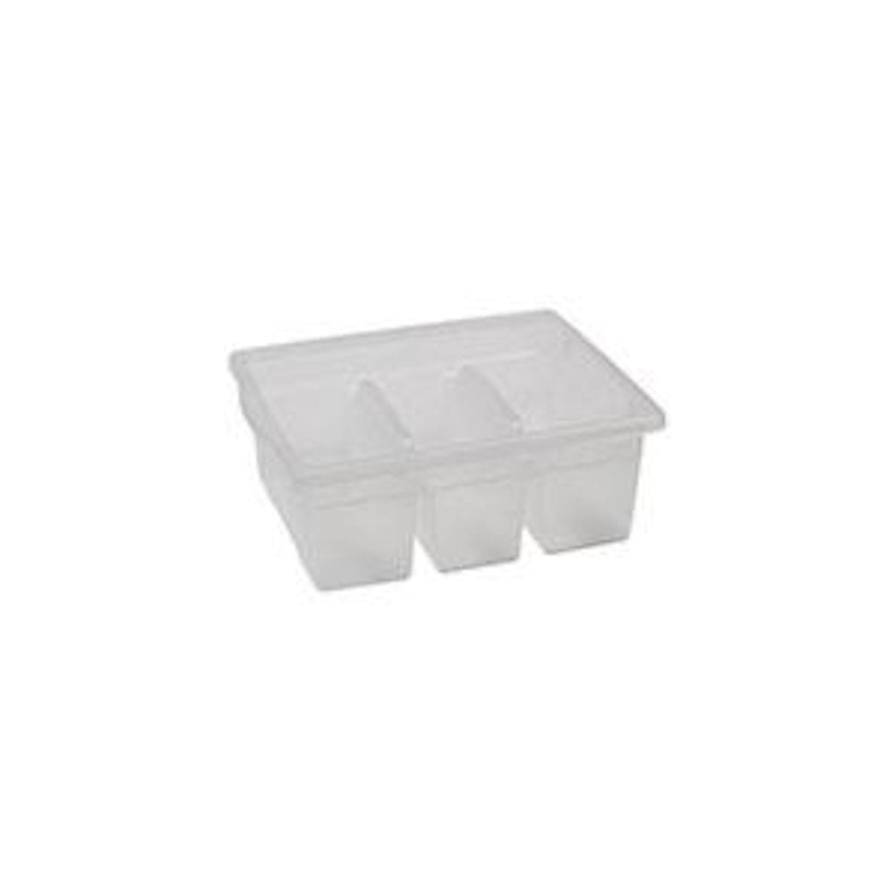 LEVELED READING CLEAR LARGE DIVIDED BOOK TUB