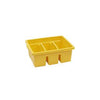 LEVELED READING YELLOW LARGE DIVIDED BOOK TUB