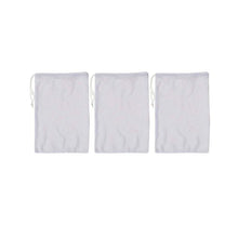 Equipment Bag, Mesh, 24" x 36", White, Pack of 3