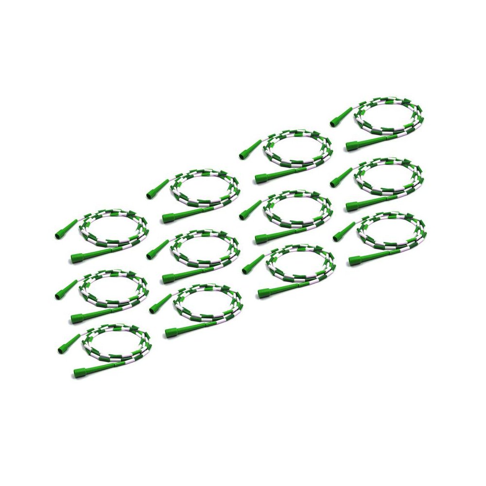 Segmented Plastic Jump Rope, 7', Pack of 12