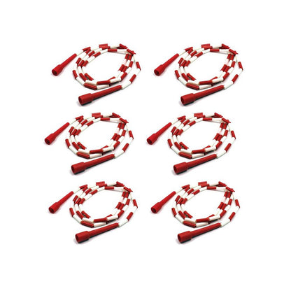 Segmented Plastic Jump Rope, 8', Pack of 6