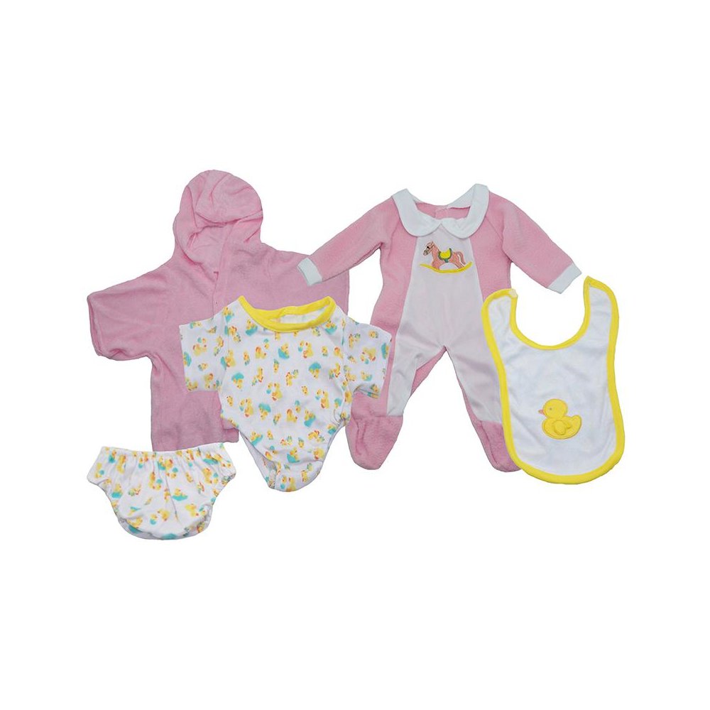 DOLL CLOTHES SET OF 3 GIRL OUTFITS