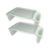 Lap Tray, White, Pack of 2