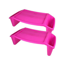 Lap Tray, Hot Pink, Pack of 2