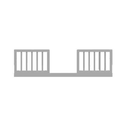 Graco Universal Toddler Safety Guardrail Kit-Dowel - Pebble Gray