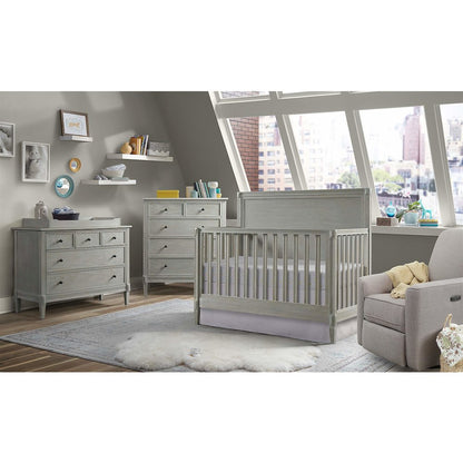 Westwood Design Vivian Modern Style Wood Changing Tray in Dawn Gray