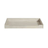 Westwood Design Beck Modern Style Wood Changer Topper in Willow Gray