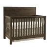 Westwood Design Dovetail Contemporary Wood Convertible Crib in Graphite Gray