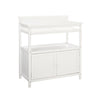 Westwood Design Emery Modern Style Wood Changer with Door/Pad in White