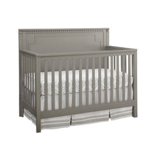 Westwood Design Emery Modern Wood Convertible Crib Panel in Gray Finish