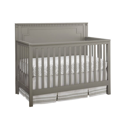 Westwood Design Emery Modern Wood Convertible Crib Panel in Gray Finish