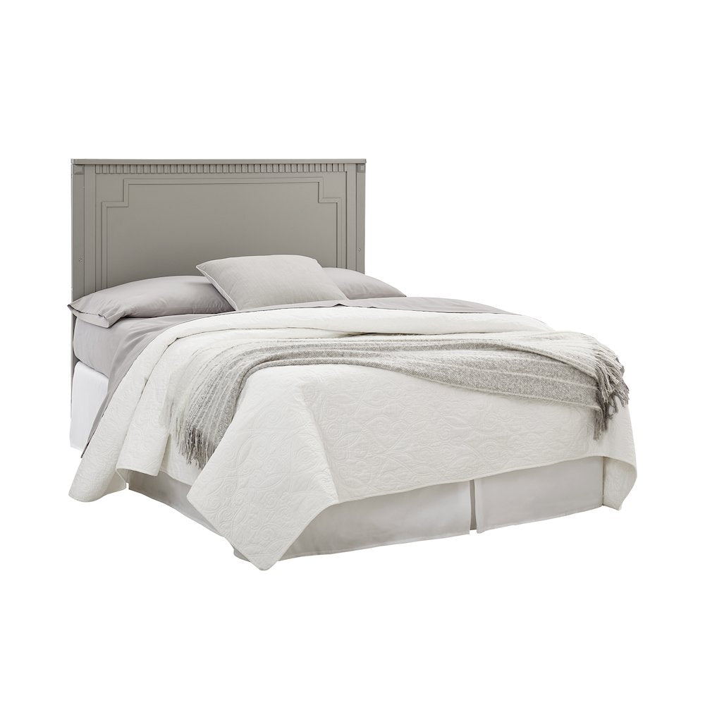 Westwood Design Emery Modern Wood Convertible Crib Panel in Gray Finish