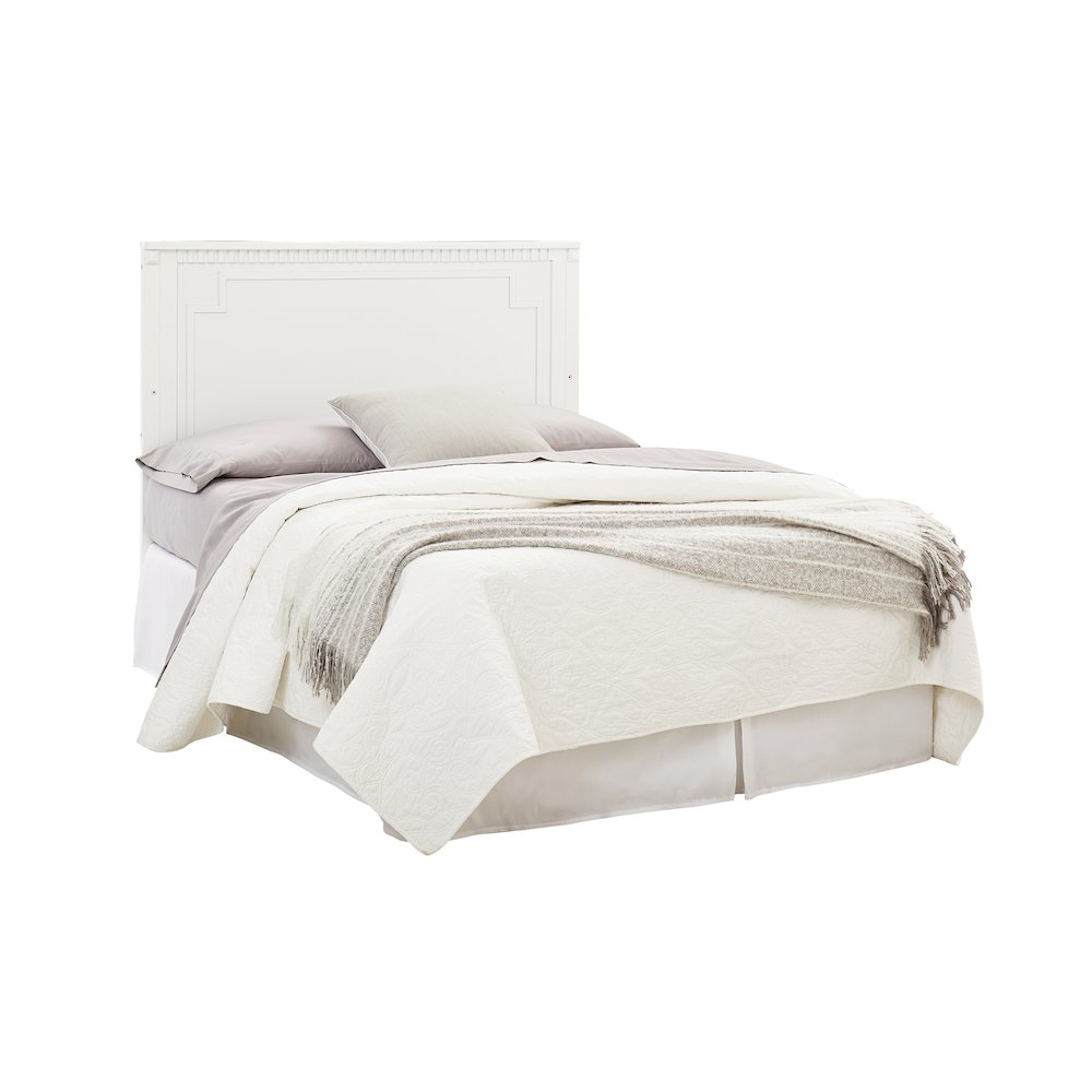 Westwood Design Emery Modern Wood Convertible Crib Panel in White Finish