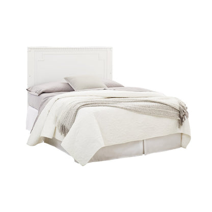 Westwood Design Emery Modern Wood Convertible Crib Panel in White Finish