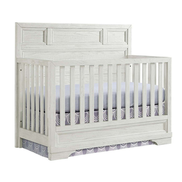 Westwood Design Foundry Traditional Wood Convertible Crib in White Dove