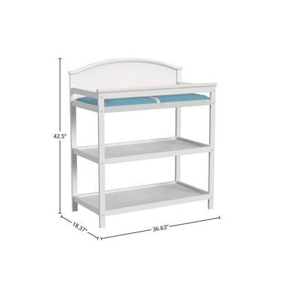 Westwood Harper Changing Table in White