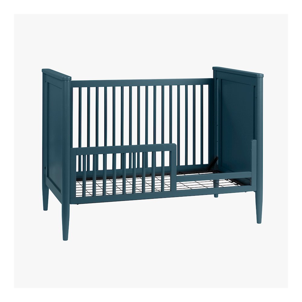 Westwood Design Modern Nursery Convertible Crib in Blue
