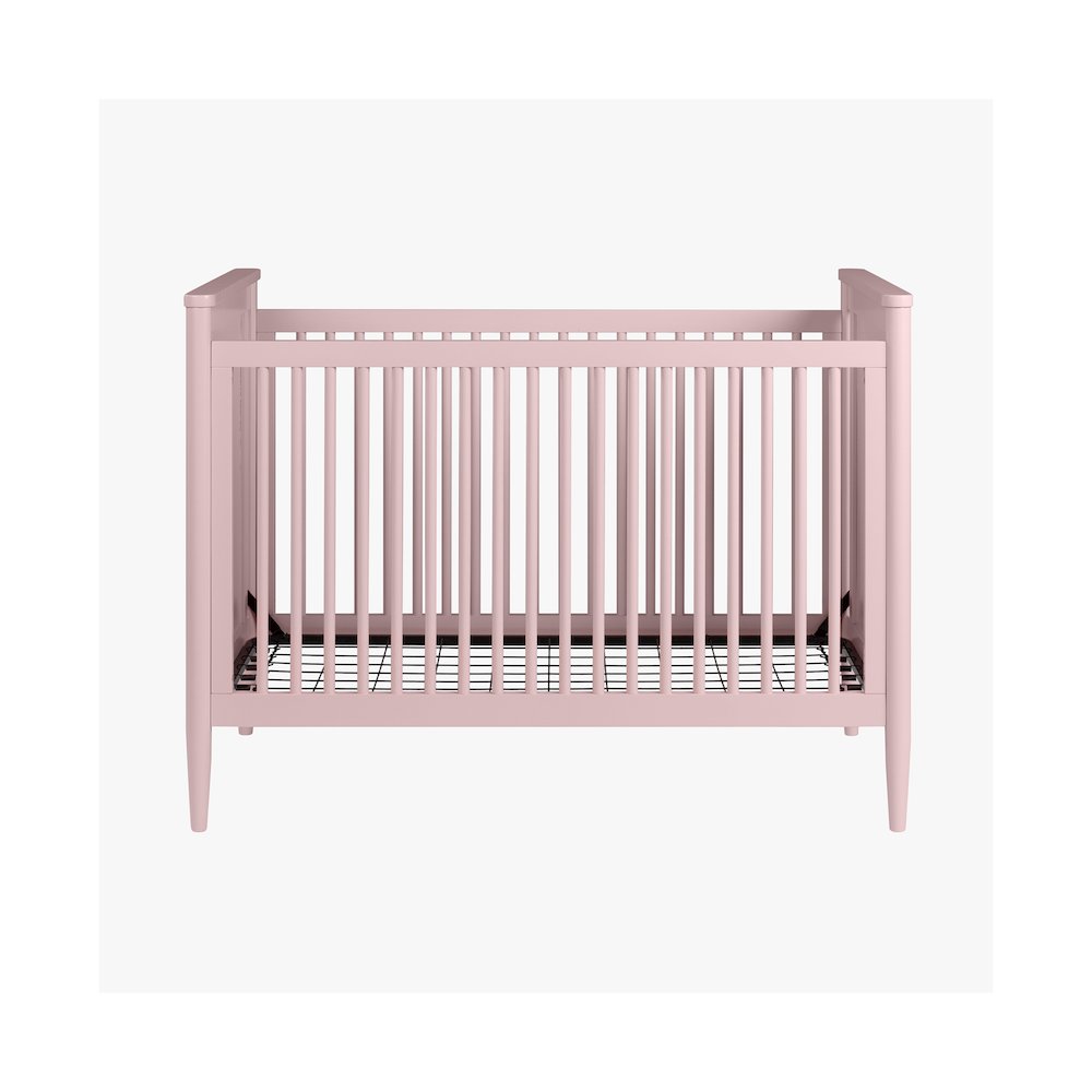 Westwood Design Modern Nursery Convertible Crib in Pink