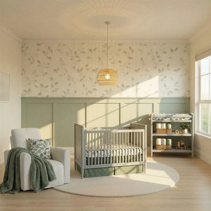 Westwood Design Modern Nursery Changing Table in Light Gray