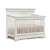Westwood Design Olivia Traditional Wood Convertible Crib in Brushed White