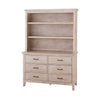 Westwood Design Remi Hutch/Bookcase in Sugarcoat