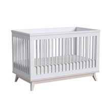 Westwood Design Rowan Modern Wood Cottage Crib in Ash Linen White Finish