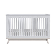 Westwood Design Rowan Modern Wood Cottage Crib in Ash Linen White Finish