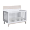 Westwood Design Rowan Modern Wood Convertible Crib in Ash Linen White Finish