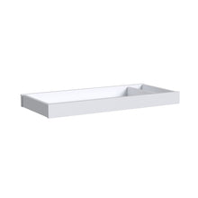 Westwood Design Rowan Modern Style Wood Changer Topper in Ash Linen White