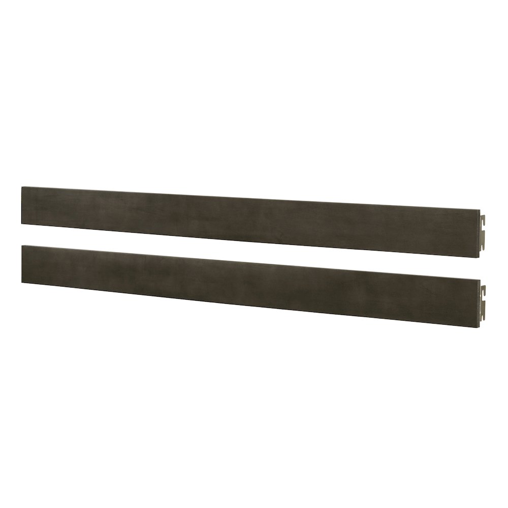 Westwood San Mateo Full Size Bed Rails in Gray
