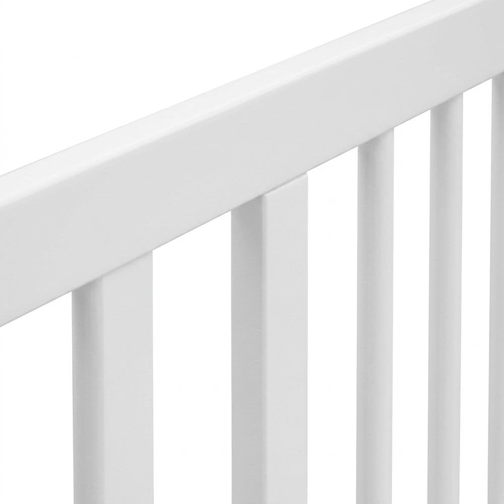 Universal Toddler Safety Guardrail (Dowels) - White