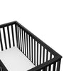 Storkcraft Hillcrest 4-in-1 Convertible Crib - Black