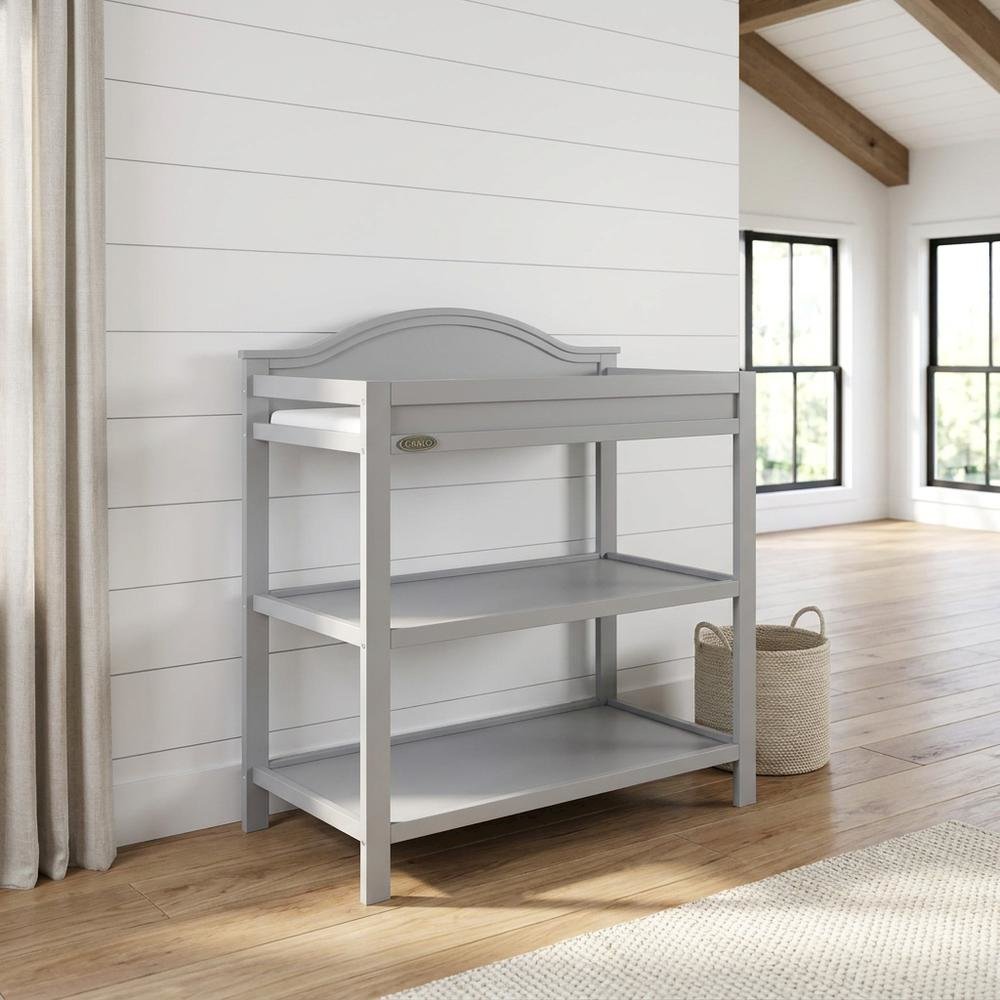 Graco Story Changing Table - Pebble Gray