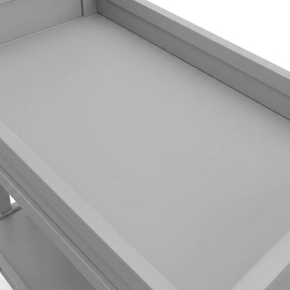 Benton Changing Table with Bonus Water-Resistant Changing Pad - Pebble Gray