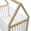 Storkcraft Orchard 6-in-1 Convertible Crib (Driftwood with White)